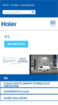 Mobile Screenshot of haiercondizionatori.it